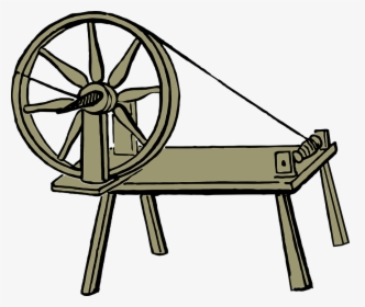 Spinning Wheel, Yarn, Wool, Wheel, Vintage, Spinning - Spinning Wheel Clipart, HD Png Download, Transparent PNG