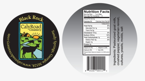 Caly Road Creamery - Label, HD Png Download, Transparent PNG
