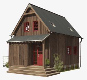 Transparent Small House Png - 3 Bedrroom Tiny House Plans, Png Download, Transparent PNG