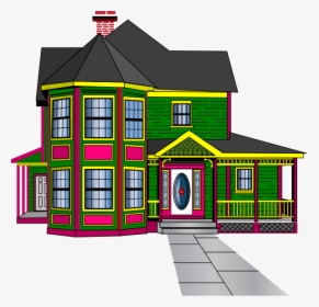 Transparent House - Big House Clip Art, HD Png Download, Transparent PNG