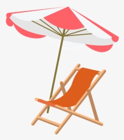 Beach Sunset Sea - Folding Chair, HD Png Download, Transparent PNG