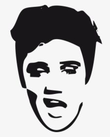 Elvis Presley, Celebrity, Elvis, Fifties, Presley - Elvis Face Png, Transparent Png, Transparent PNG