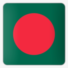 Bangladesh Flag Square Icon, HD Png Download, Transparent PNG