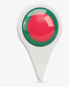 Round Pin Icon - Bangladesh Flag Png Icons, Transparent Png, Transparent PNG