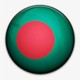 Bangladesh Flag Round Png, Transparent Png, Transparent PNG