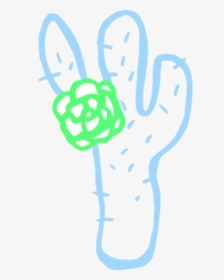 Cactus Plant Cartoon Simple - Clip Art, HD Png Download, Transparent PNG