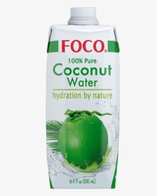 Coconut Water - Foco 100 Pure Coconut Water, HD Png Download, Transparent PNG