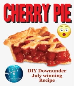 Baked Cherry Pie - Piece Of Pie Transparent, HD Png Download, Transparent PNG