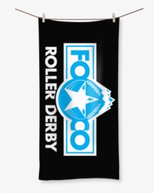 Foco Roller Derby Sublimation All Over Towel - Banner, HD Png Download, Transparent PNG