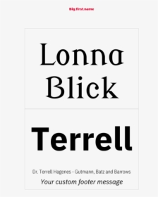 Nametag Name Badge Template For 4-1, 4&quot - Paper Product, HD Png Download, Transparent PNG