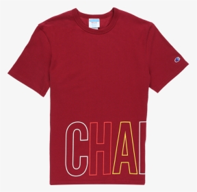 Black Champion Script T Shirt, HD Png Download, Transparent PNG