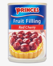 Red Cherry Fruit Filling - Princes Fruit Filling Red Cherry 410g, HD Png Download, Transparent PNG