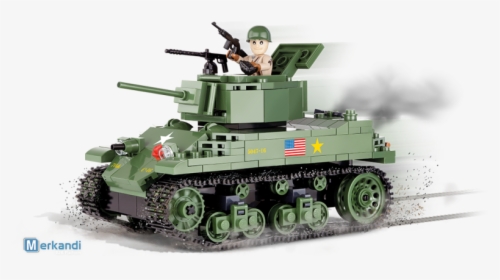 Cobi Small Army - Lego Stuart Tank, HD Png Download, Transparent PNG