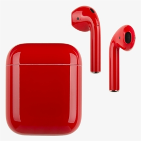 Red Airpods, HD Png Download, Transparent PNG
