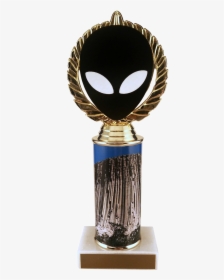 Alien Vector Cut Logo Trophy With Metal Roll Column, HD Png Download, Transparent PNG