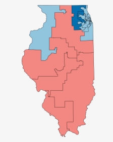 Illinois Map Blue, HD Png Download, Transparent PNG
