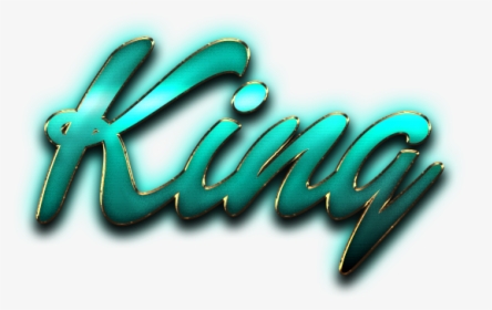 King Name Logo Png, Transparent Png, Transparent PNG