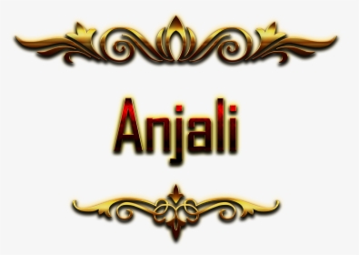 Anjali Decorative Name Png - Antonio Name, Transparent Png, Transparent PNG