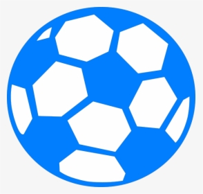 Soccer Ball Clip Art Blue - Vector Soccer Ball Png, Transparent Png, Transparent PNG