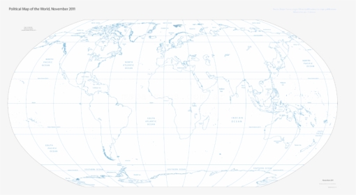 Mapa Mundi Centrado En El Océano Atlantico, HD Png Download, Transparent PNG