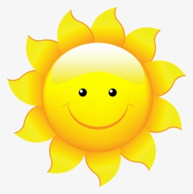 Sun Cartoon With Glasses, HD Png Download, Transparent PNG
