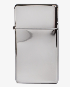 Zippo Lighter Armor Slim Polished Chrome Front - Door, HD Png Download, Transparent PNG