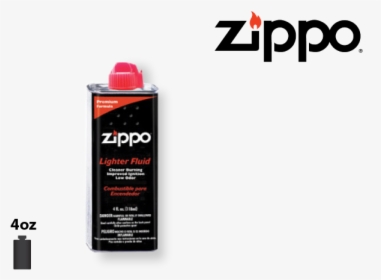 Zippo® Lighter Fluid 4 Oz & 12 Oz, HD Png Download, Transparent PNG