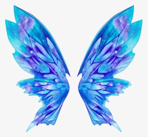 #bark #blue #light #blue #white #beautiful #fairytail - Transparent Fairy Wings Png, Png Download, Transparent PNG
