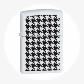 Zippo Lighter - Houndstooth - Houndstooth Zippo, HD Png Download, Transparent PNG