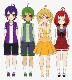 Teletubbies Anime , Png Download - Teletubbies As Anime Girls, Transparent Png, Transparent PNG
