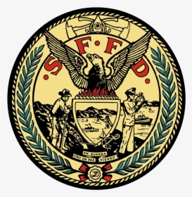 San Francisco Fire Department Seal - San Francisco Fire Department Logo, HD Png Download, Transparent PNG