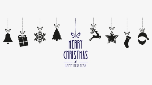 Transparent Vintage Merry Christmas Clipart - Merry Christmas Decoration Christmas Png, Png Download, Transparent PNG