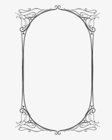 Dark, Gothic, Fantasy, Black, Metal, Frame, Picture - Gothic Borders Clip Art, HD Png Download, Transparent PNG