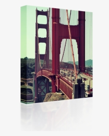 Transparent Suspension Bridge Clipart - Golden Gate Bridge, HD Png Download, Transparent PNG