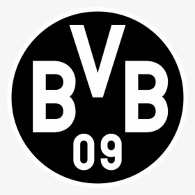 Transparent Borussia Dortmund Logo Png - Borussia Dortmund Logo Black, Png Download, Transparent PNG