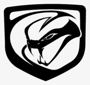 Viper Snake Emblem Logo Patterned Image - Dodge Viper Logo Png, Transparent Png, Transparent PNG