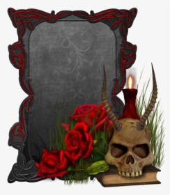 Transparent Gothic Frame Png - Gothic Borders And Frames, Png Download, Transparent PNG