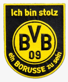 Borussia Dortmund Borusse Patch, Badge - Borussia Dortmund, HD Png Download, Transparent PNG