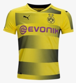 Borussia Dortmund 17/18 Home Youth Kit - Dortmund Jersey 19 20, HD Png Download, Transparent PNG