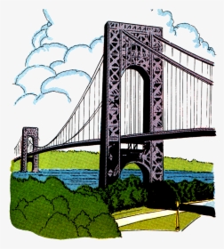 Bridge Vintage Clip Art Free Picture - Puente 3 2 1, HD Png Download, Transparent PNG