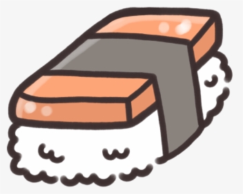 Transparent Japanese Food Png - Png Anime Sushi Transparent, Png Download, Transparent PNG