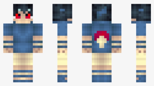 Skin Do Sasuke No Minecraft, HD Png Download, Transparent PNG