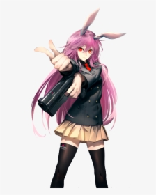 Touhou Reisen Udongein Inaba With Gun, HD Png Download, Transparent PNG