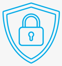Transparent Security Icon Png - Clip Art Of A Lock, Png Download, Transparent PNG
