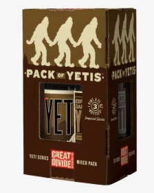 Great Divide Pack Of Yetis - Great Divide Barrel Aged Gift Pack, HD Png Download, Transparent PNG