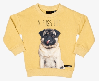 Pug Life Sweatshirt   Class - Pug, HD Png Download, Transparent PNG
