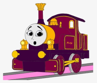 Lady S Surprised & Frightend Face - Thomas Lady Png, Transparent Png, Transparent PNG