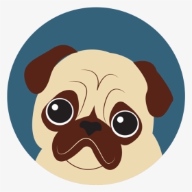 Gritty Pug Coffee On Behance - Pug, HD Png Download, Transparent PNG