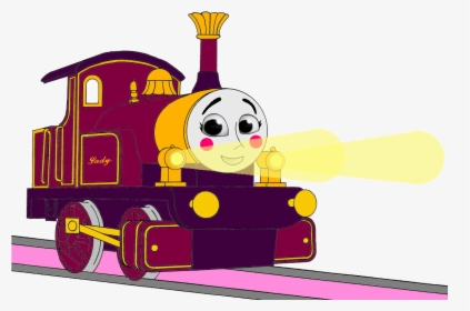 Lady With Her Embarrassed Face & Shining Ginto Lamps - Thomas And Friends Lady Face, HD Png Download, Transparent PNG