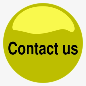 Contact Us Yellow Glossy Button Svg Clip Arts - Contact Us Clipart Png, Transparent Png, Transparent PNG